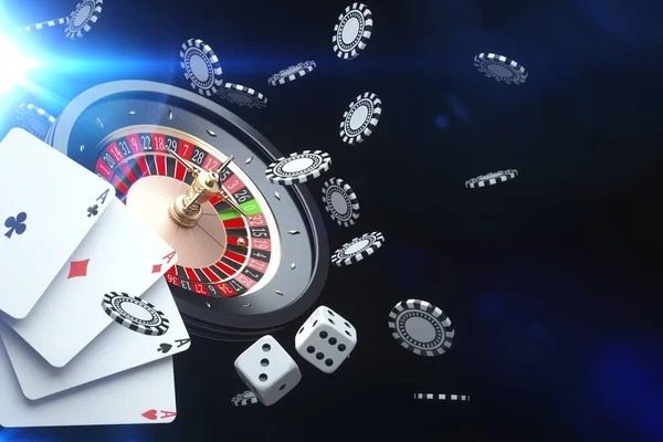 Mobile app interface showing live casino dashboard